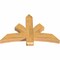 Ekena Millwork Davenport Rough Sawn Timber Gable Bracket, Western Red Cedar, 48"W x 32"H x 4"D x 6"F, 16/12 Pitch GBW048X32X0406DAV00RWR - alternate 3